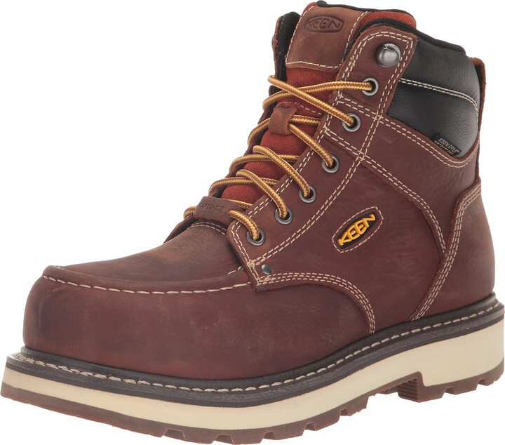 Keen Men's Cincinnati 6” Composite Toe Waterproof 90 Degree Heel Heavy