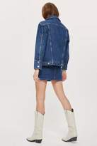 Thumbnail for your product : Topshop Mini crystal denim jacket