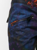 Thumbnail for your product : DSQUARED2 Tie-Dye Cropped Trousers