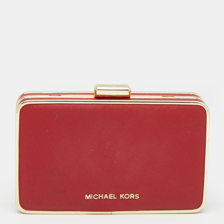 Michael Kors Women's Red Clutches | ShopStyle