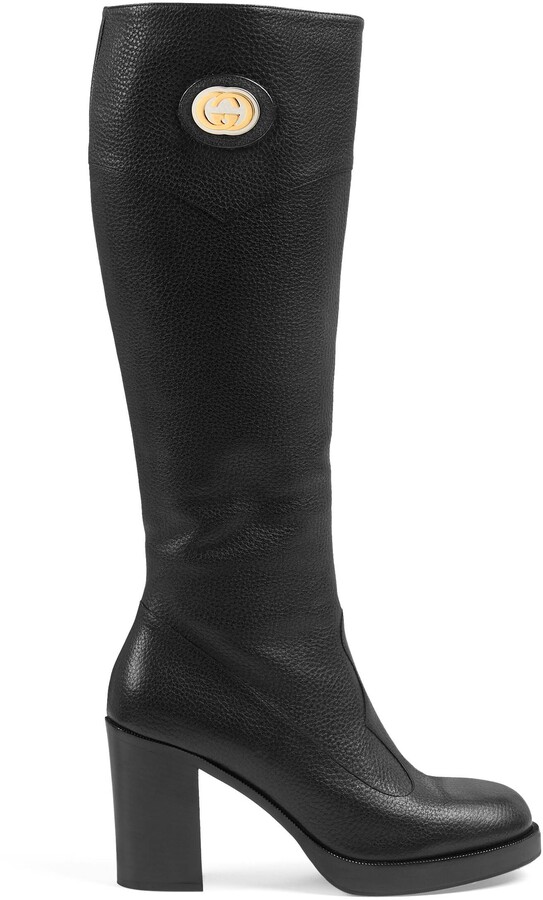 gucci combat boots womens