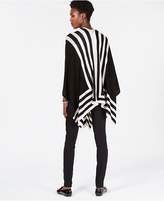 Thumbnail for your product : Charter Club Pure Cashmere Striped Open-Front Wrap Cardigan, Created for Macy's