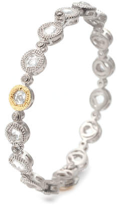 Coomi Opera Crystal & Diamond Bangle Bracelet