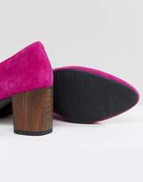 Thumbnail for your product : Vagabond Eve Purple High Vamp Wooden Heeled Shoes