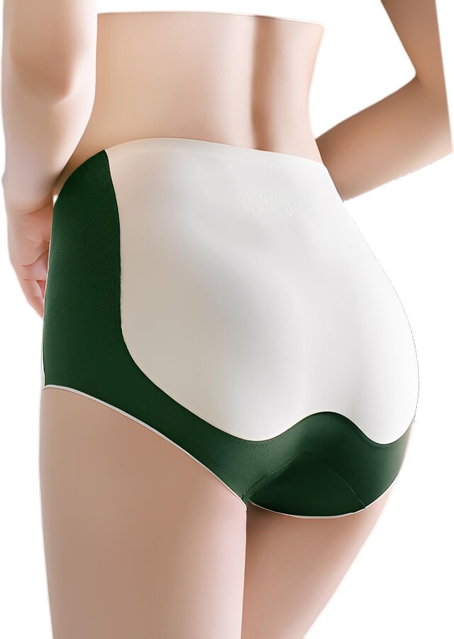 Damenslip Mit Bauchwegg-Effekt - Nahtlose High-Waist Unterwäsche Aus Eisseide