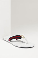 Thumbnail for your product : Gucci Logo Flip Flop Sandal