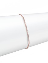 Thumbnail for your product : Meira T Diamond & 14K Rose Gold Bar Chain Bracelet