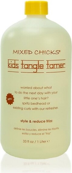 Mixed Chicks MixedChicksKidsTangleTamer–33oz(1Liter)|GentleDetangler&MoisturizingSprayforCurly,Coily,andTexturedHair