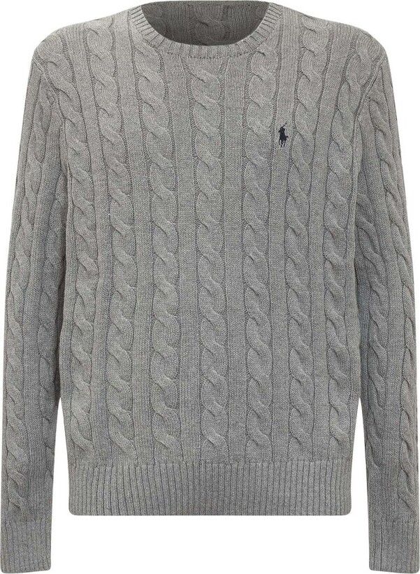 Men Polo Ralph Lauren Cable Knit Sweater | ShopStyle