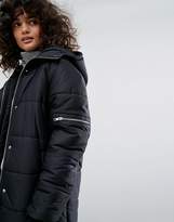 Thumbnail for your product : Dr. Denim Longline Padded Jacket