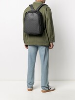 Thumbnail for your product : Armani Exchange Logo-Print Zip-Up Backpack