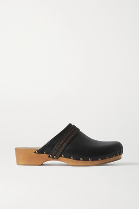 studded mule clogs