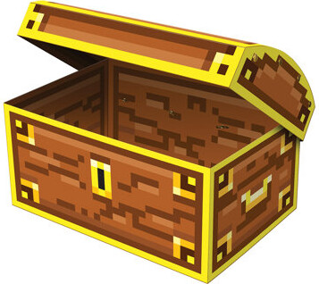 Beistle 8-Bit Treasure Chest - 8\