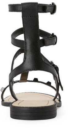 Rebecca Minkoff Black Georgina Studded Gladiator Sandals