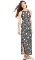 Thumbnail for your product : Style&Co. Petite Printed Cutout Maxi Dress