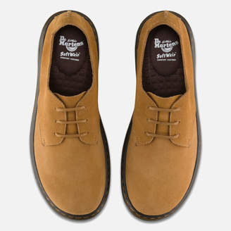 Dr. Martens Men's Elsfield Bronx Suede Lace Shoes - Chestnut