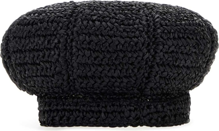 Prada Re-Nylon embellished baker boy cap - ShopStyle Girls