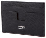 Thumbnail for your product : Tom Ford Grained Leather Classic Card Holder w/ Tags