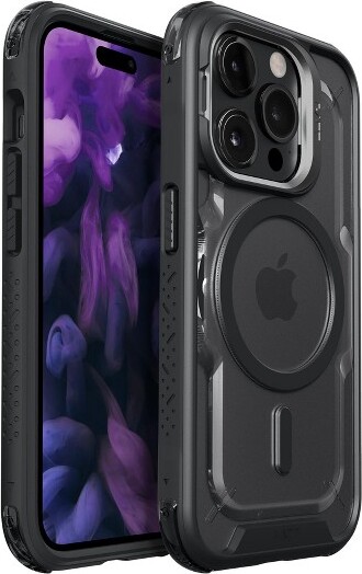 LAUT LautCrystalMatterBlackforiPhone15Pro