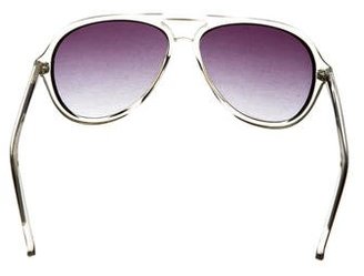 MICHAEL Michael Kors Caico Aviator Sunglasses