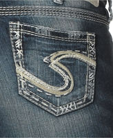 Thumbnail for your product : Silver Jeans Plus Size Tuesday Capri Jeans, Medium Wash