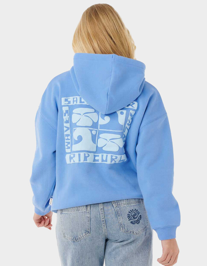 RIP CURL Oceanic Heritage Womens Hoodie