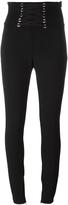 Philipp Plein lace-up skinny trousers 
