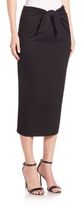 Thumbnail for your product : Tibi Bond Stretch Tie Skirt