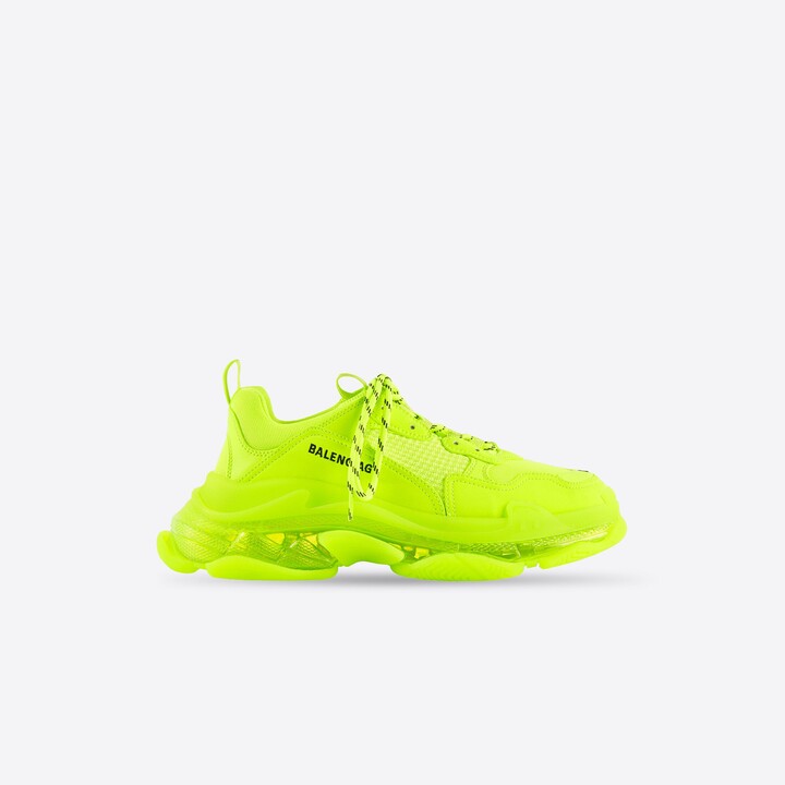 mens yellow balenciaga sneakers