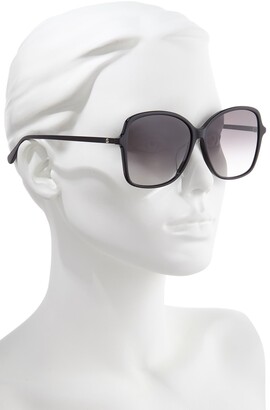gucci 60mm rectangle sunglasses