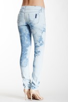 Thumbnail for your product : Black Orchid Black Jewel Skinny Tie-Dye Pant