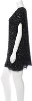 Thumbnail for your product : Armani Collezioni Sequined Mini Dress w/ Tags