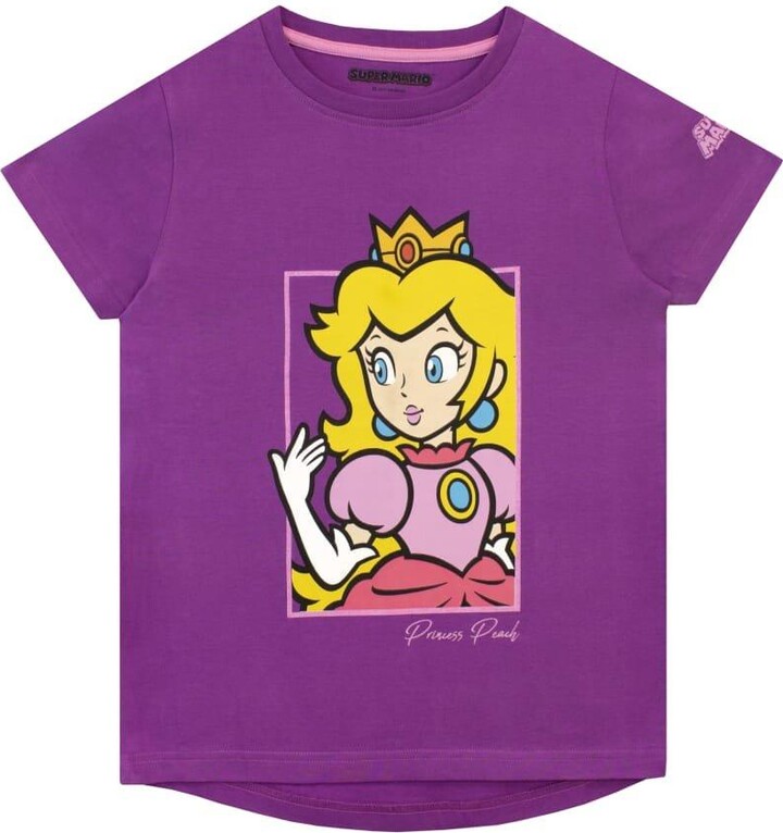 Super Mario Princess Peach Gaming TShirt ShopStyle