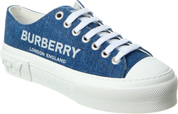 Burberry Women's 'Kai' Denim Shoes - Blue - Low-top Sneakers - 13