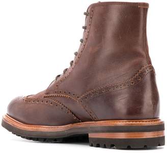 Brunello Cucinelli brogue detail boots