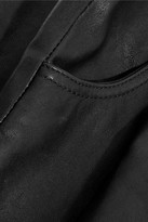 Thumbnail for your product : Maje Leather Shorts - Black