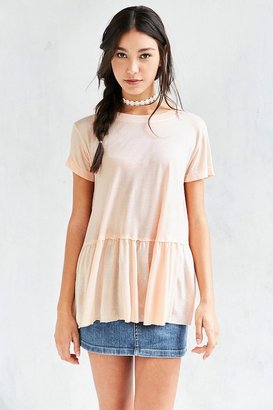 Truly Madly Deeply Dusty Road Peplum Tee Dress