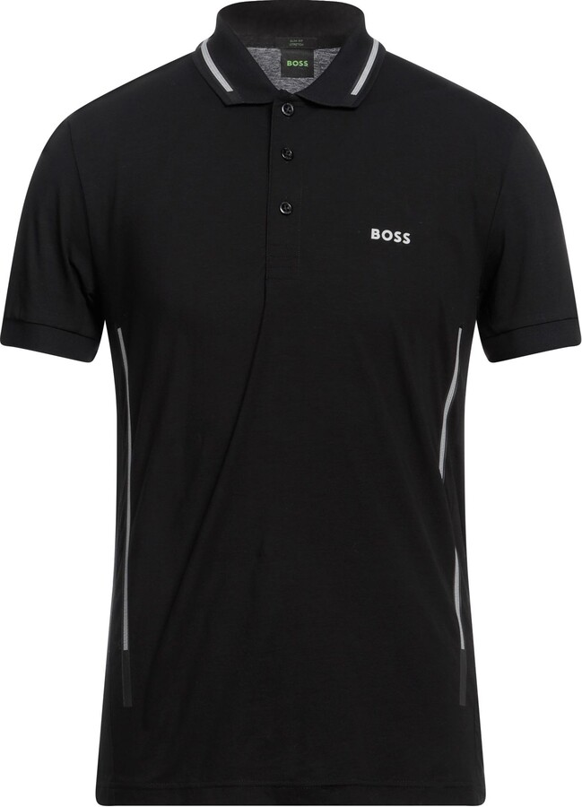 HUGO BOSS Polo Shirt Black - ShopStyle