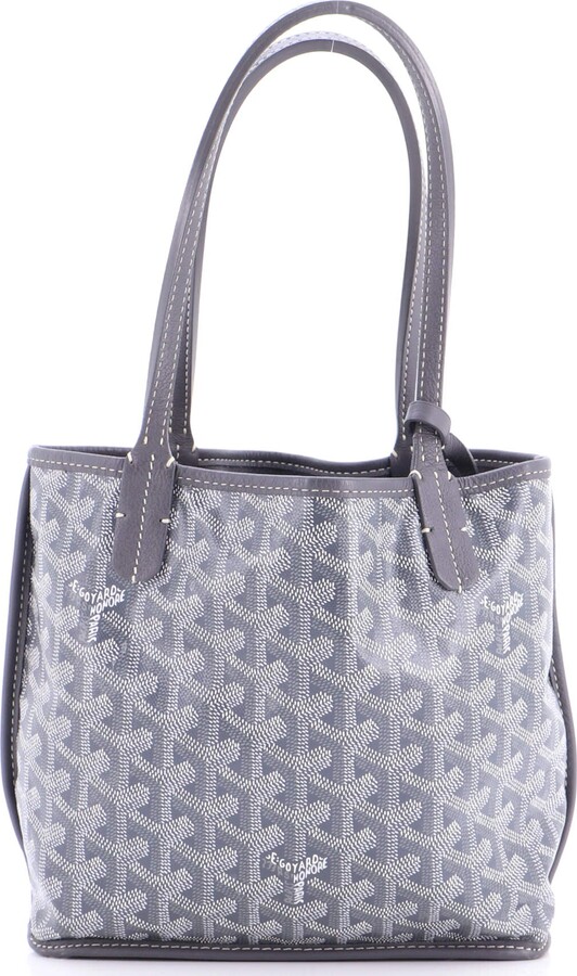 Goyard Anjou Reversible Tote Coated Canvas Mini