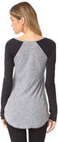 Thumbnail for your product : Monrow Long Sleeve Rock Tee