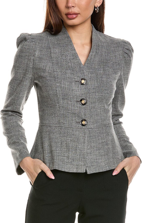 Puff Sleeve Jacket | ShopStyle