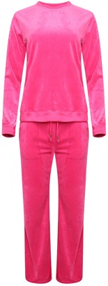 velour jogging outfits