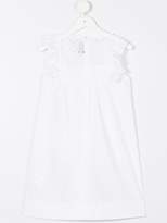 Thumbnail for your product : Simonetta embroidered panel dress