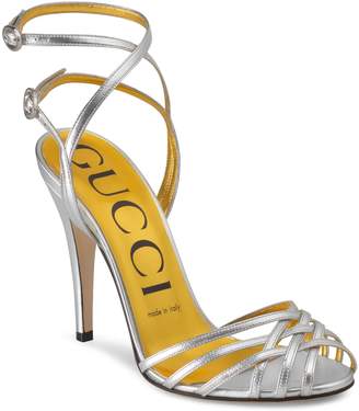 Gucci Draconia Ankle Strap Sandal