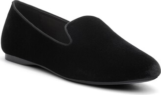 Velvet flats Louis Vuitton Black size 9.5 UK in Velvet - 29468968
