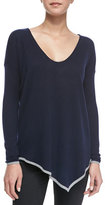 Thumbnail for your product : Joie Niami Contrast-Tipping V-Neck Sweater