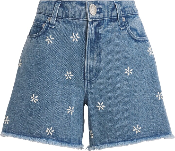 Rag & Bone Denim Embellished Aspen Shorts