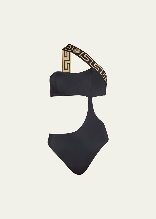 Versace Ver Thong Iconic Greca Wb - ShopStyle Briefs