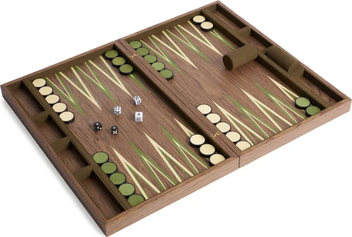 L'OBJET Fortuny backgammon set