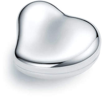 Tiffany & Co. Elsa Peretti heart box in sterling silver, mini
